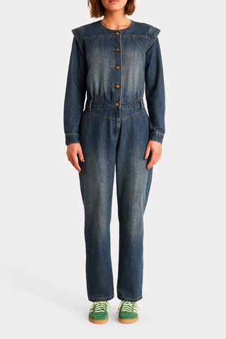 Tuta in jeans - Blu
