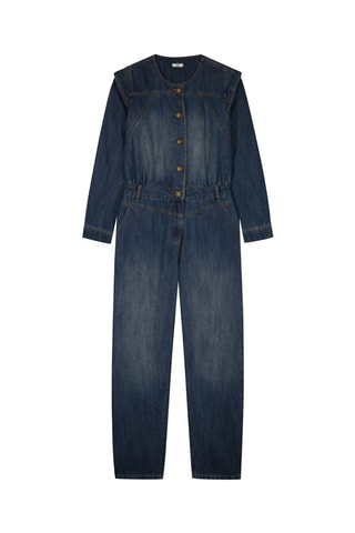Tuta in jeans - Blu