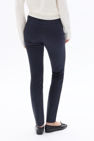 Pantalon slim - Bleu marine 