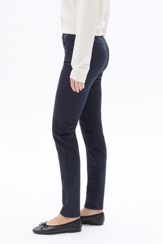 Pantalon slim - Bleu marine 
