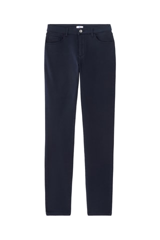 Pantalon slim - Bleu marine 