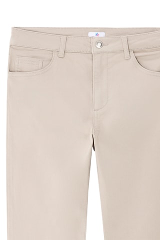 Pantalon slim - Beige 