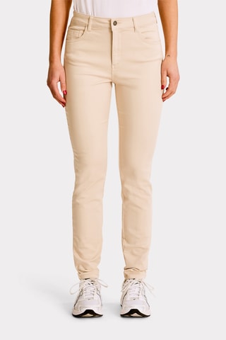 Pantalon slim - Ivoire 