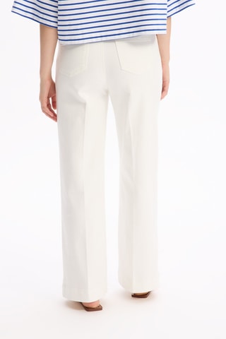 Pantalon large - Blanc