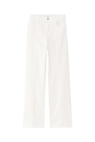 Pantalon large - Blanc