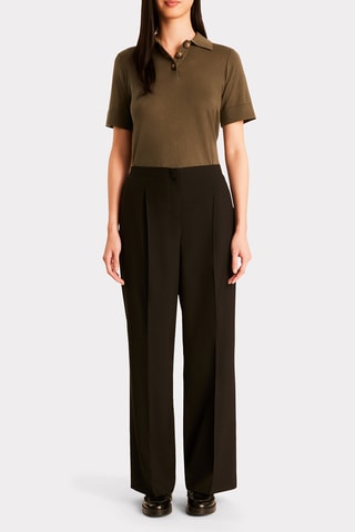 Pantalon large - Noir 
