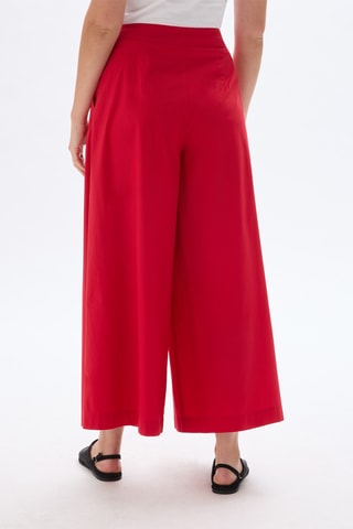 Pantalon large - Rouge