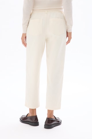Pantalon carotte - Ecru