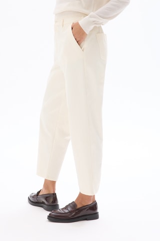 Pantalon carotte - Ecru
