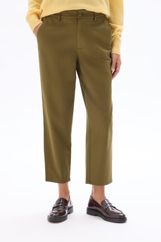 Pantalon carotte - Kaki