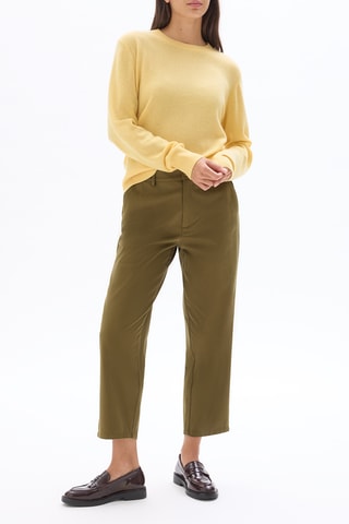 Pantalon carotte - Kaki