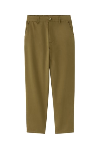 Pantalon carotte - Kaki