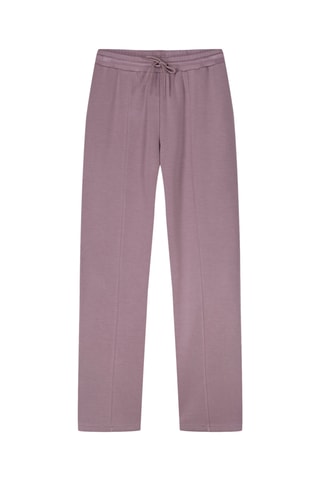 Pantalon large taille haute - Violet