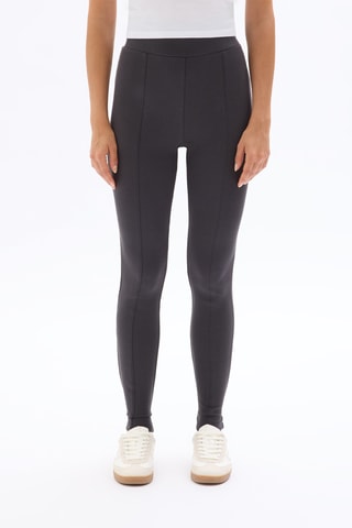 Pantalon slim taille haute - Anthracite