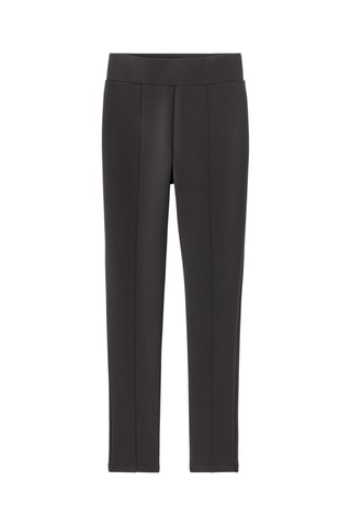 Pantalon slim taille haute - Anthracite