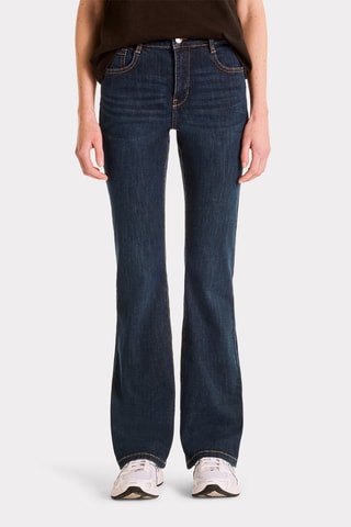 Jean taille haute - Bleu foncé