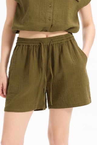 Short droit - Vert olive