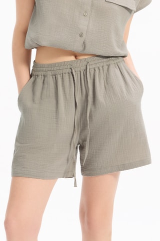 Short droit - Gris