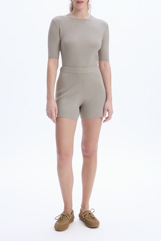 Short droit - Gris
