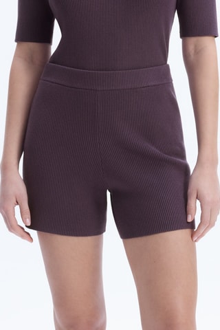 Short droit - Violet