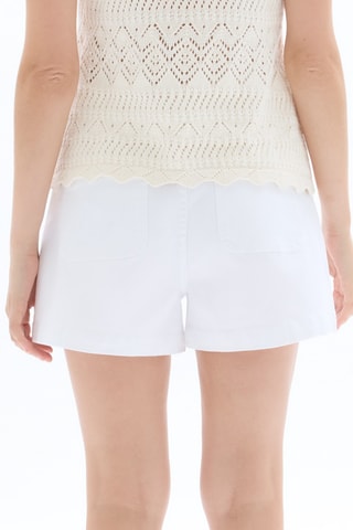 Short droit - Blanc