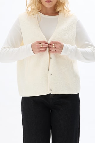Veste sans manches - Ecru