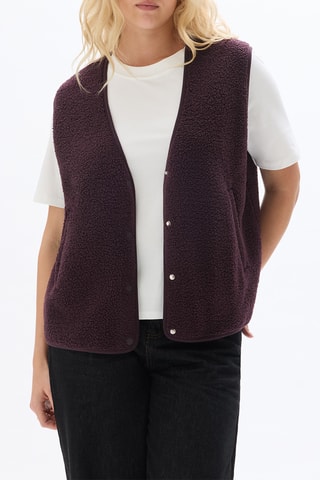 Veste sans manches - Bordeaux