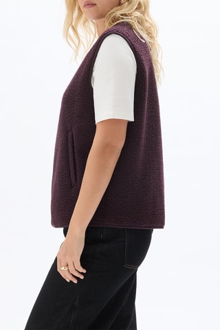 Veste sans manches - Bordeaux