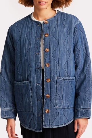 Veste en jean - Bleu