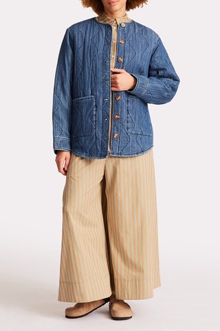 Veste en jean - Bleu