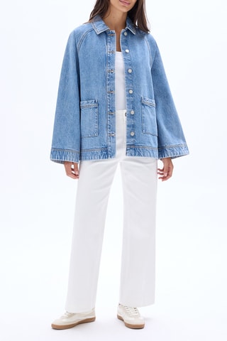 Veste en jean - Bleu