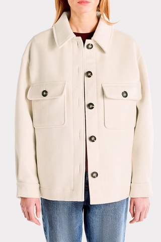 Veste en laine - Ivoire