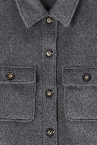 Veste en laine - Gris chiné