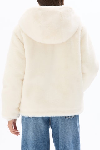 Veste à capuche - Ecru