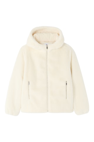 Veste à capuche - Ecru