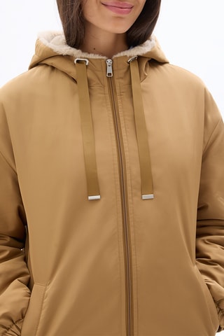 Parka à capuche - Camel