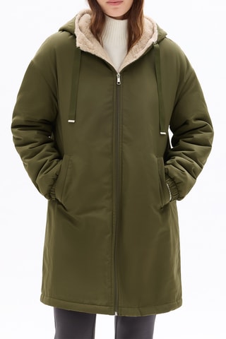 Parka à capuche - Kaki