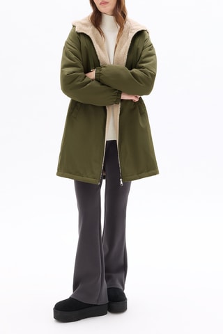 Parka à capuche - Kaki