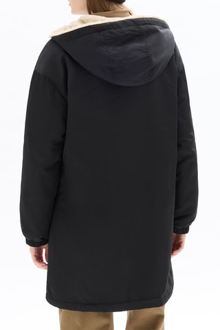 Parka à capuche - Noir