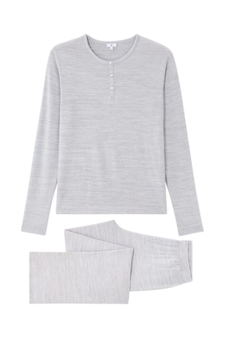 Pyjama - Gris clair chiné