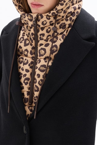 Plastron à capuche - Camel