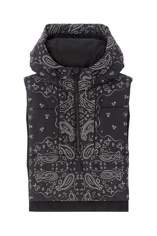 Plastron à capuche - Noir