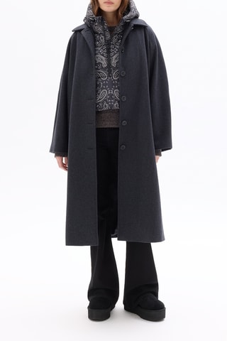 Plastron à capuche - Noir