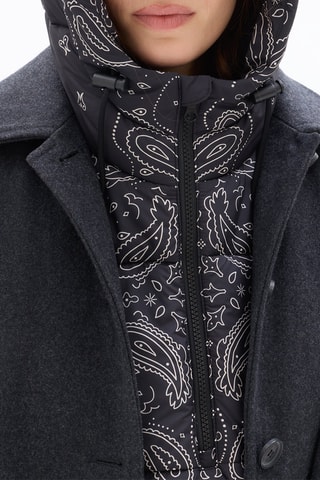 Plastron à capuche - Noir