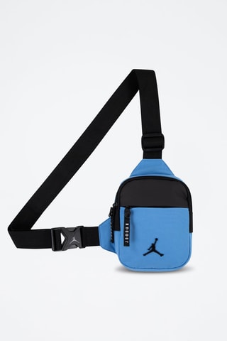 Sac bandoulière Airborne - Noir et bleu