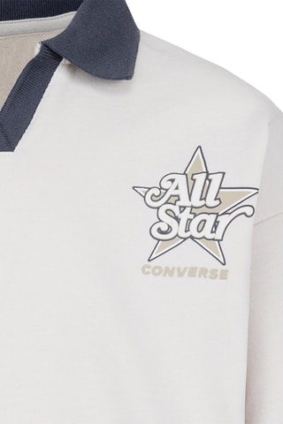 Robe pull - Blanc et bleu