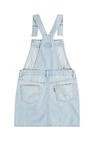 Robe salopette en jean - Bleu