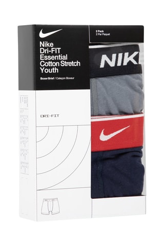 2 boxers - Bleu marine et gris - Nike
