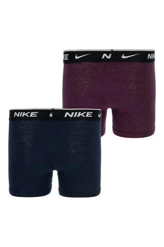 2 boxers - Bordeaux et noir - Nike
