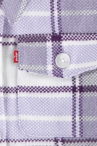 Chemise - Blanc et violet